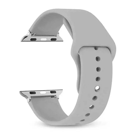 Silicone Apple Watch Band 38mm to 49mm Compatible with Series 8 7 6 5 4 3 SE - Strap Shack