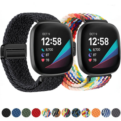 Nylon Strap for Fitbit Versa 3/4 & Sense Series