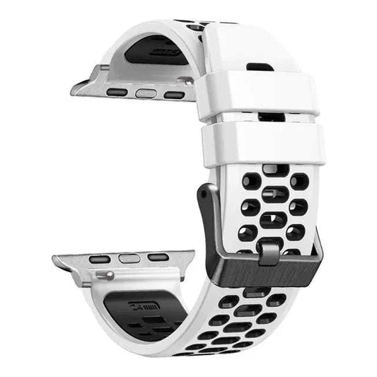 Sport Silicone Watch Band For Apple Watch Ultra 2 49mm And Series 9 8 7 SE 6 - Strap Shack