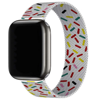 Milanese Magnetic Steel Band for Apple Watch Series 56789 SE - Strap Shack