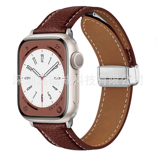Apple Watch 8 & SE/S9 Compatible Leather Strap - Strap Shack