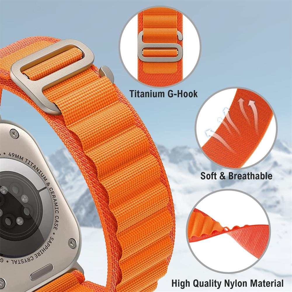 Alpine Loop Band for Apple Watch 49mm to 38mm - Strap Shack