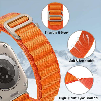 Alpine Loop Band for Apple Watch 49mm to 38mm - Strap Shack