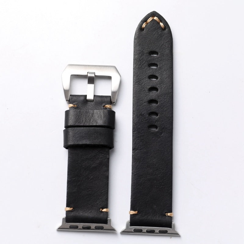 Handmade Thickened Cowhide Watch Strap